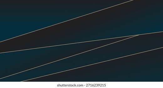 Fondo 3D azul oscuro abstracto moderno. Líneas triangulares en diseño geométrico de colores brillantes. Ilustración vectorial de fondo de corte de papel fresco. Vector eps10