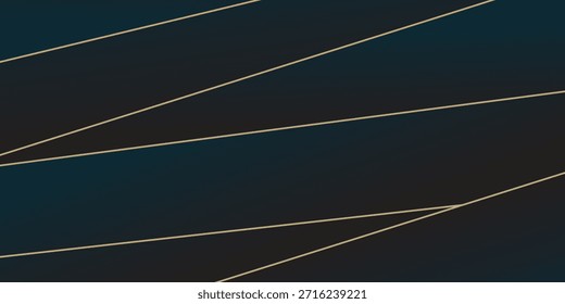 Fondo 3D azul oscuro abstracto moderno. Líneas triangulares en diseño geométrico de colores brillantes. Ilustración vectorial de fondo de corte de papel fresco. Vector eps10