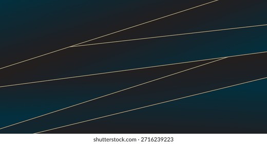 Modern abstract dark blue 3D background. Triangle lines on bright colored geometric design. Cool paper cut background vector illustration. Vector eps10