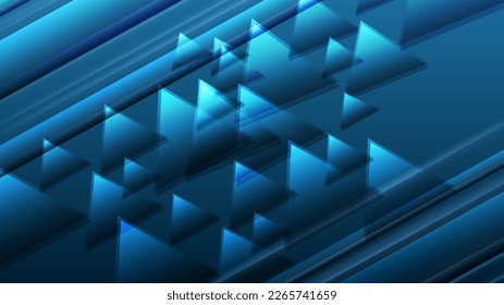 Fondo azul oscuro abstracto moderno. Fondo de diseño gráfico del vector