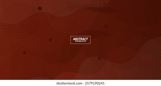 Modern abstract dark brown gradient wave liquid geometric background with liquid style gradient colors. Suitable for banner, flyer, etc. Vector Eps10