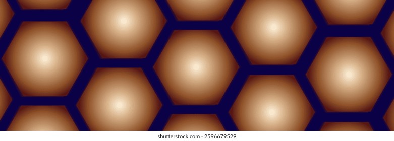 Modern abstract dark hexagon shape background. Elegant overlay pattern of geometric shapes with light shadows. for wallpapers, covers, posters, banners, brochures, presentations, websites. vector
