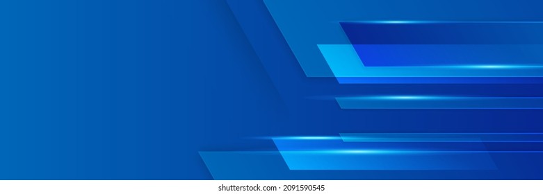 Modern abstract dark navy blue banner background. Vector abstract graphic design banner pattern background template.