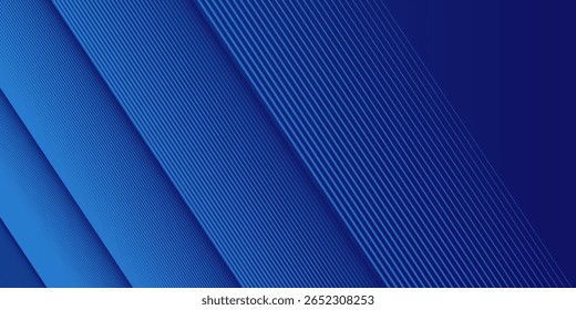 Fondo de Anuncio azul marino oscuro abstracto moderno. Plantilla de fondo de patrón de Anuncio de Diseño gráfico abstracto de Vector.