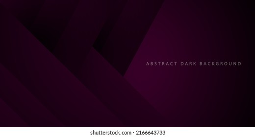 Modern abstract dark purple overlap background. 3d look with shadow, balance shapes composition with space for text. Eps10 vector