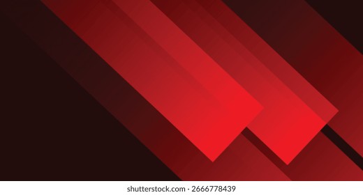 Fondo de Vector de diseño de forma de círculo elegante de fondo rojo oscuro abstracto moderno eps10
