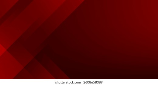 Modern abstract dark red gradient illustration background with 3d look and simple pattern.