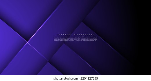 Modern Abstract Dark Violet Lavender Purple With Lines Gradient Background. Simple Pattern For Display Product Ad Website Template Wallpaper Poster. Eps10 Vector