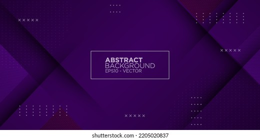 Modern Abstract Dark Violet Lavender Purple With Lines Gradient Background. Simple Pattern For Display Product Ad Website Template Wallpaper Poster. Eps10 Vector