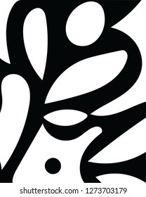 Modern abstract decorative shape design vector pattern for many creative ideas