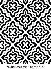 Modern abstract decorative tile texture vector pattern shape design for creative ideas