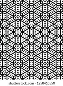 Modern abstract decorative vector pattern shape design for creative ideas