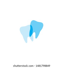 modern abstract dentist vector logo symbol icon