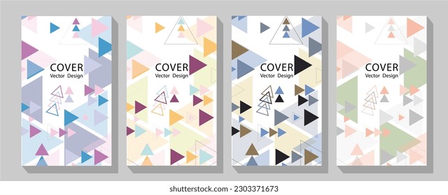 modern abstract design for art template design, cover,front page, mockup, brochure, theme, style, banner. Trendy covers set. Cool abstract and floral design.