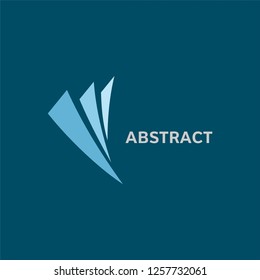 Modern abstract design elements for your company logo, logotype icon, ideal for business or corporate template. - Vector