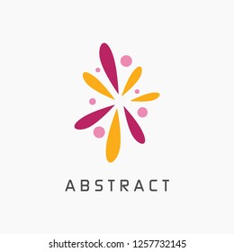 Modern abstract design elements for your company logo, logotype icon, ideal for business or corporate template. - Vector