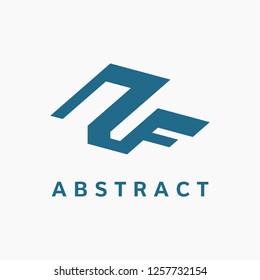 Modern abstract design elements for your company logo, logotype icon, ideal for business or corporate template. - Vector