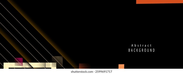 Modern abstract design featuring bold geometric shapes, perfect for digital artwork and presentations