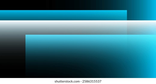 A modern abstract design featuring a smooth blue and gray lit gradient background with overlapping transparent square shapes. Harmonious colors, professional look, ideal for business use, websites.