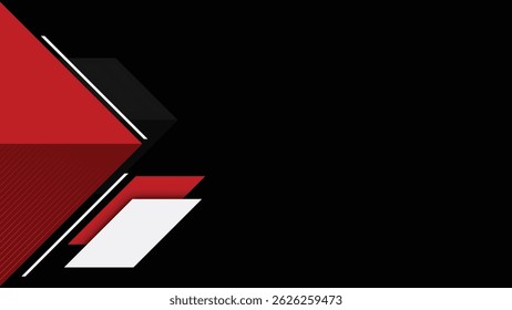 Modern abstract design with overlapping geometric elements.
