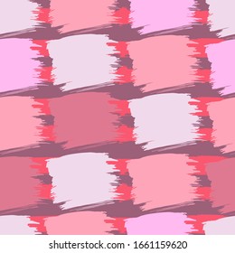 Modernes abstraktes Design für Papier, Decken, Stoffe, Innendekoration und andere Benutzer. Nahtloses Muster mit geometrischen Formen. mehrfarbige Texturquadrate