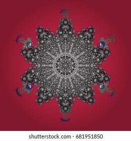 Modern abstract design poster, cover, card design in colors. Retro style texture, pattern and abstract winter elements. Trendy stylized snowflakes and elements memphis cards. Snowflakes design.