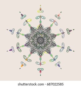 Modern abstract design poster, cover, card design in colors. Retro style texture, pattern and abstract winter elements. Trendy stylized snowflakes and elements memphis cards. Snowflakes design.