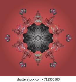Modern abstract design poster, cover, card design in colors. Trendy stylized snowflakes and elements memphis cards. Retro style texture, pattern and abstract winter elements. Snowflakes design.