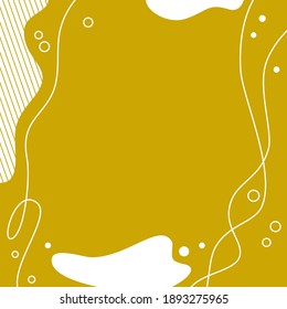 Modern abstract design template with place for text. Vector background.