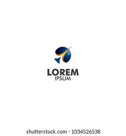 Modern abstract design vector element for identity, logotype or icon.