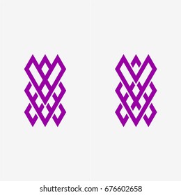 Modern abstract design vector element for identity, logotype or icon.
