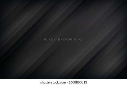 Modern abstract diagonal black background