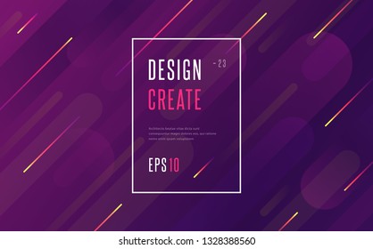Modern abstract diagonal colorful lines, geometric shapes, trendy background. Vector EPS 10 illustration