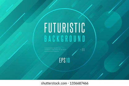 Modern abstract diagonal colorful lines, geometric shapes and cirle for your text message, trendy background. Vector EPS 10 illustration