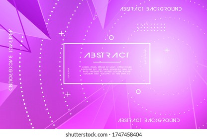 diseño moderno de banner de fondo de diamante abstracto con capa de superposición de estilo tecnológico y punto.puede utilizarse en diseño de portada, afiche, volante, diseño de libros, fondos de sitios web o publicidad.ilustración vectorial.