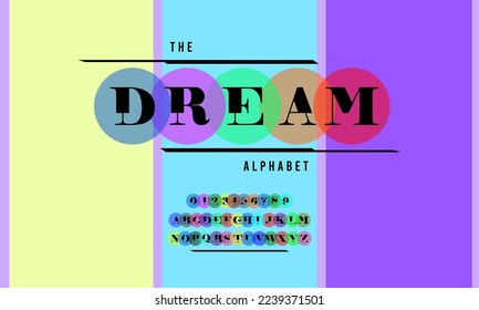 Modern abstract digital alphabet font. Minimal technology typography, Creative urban sport fashion futuristic font and with numbers. vector illustration