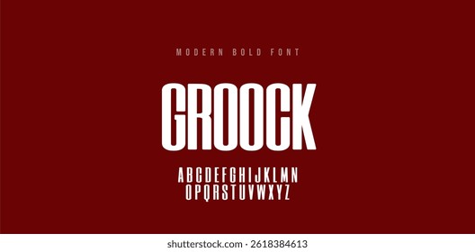 Modern abstract digital alphabet font. Minimal technology typography, Creative urban sport fashion futuristic font and with numbers. vector illustration
