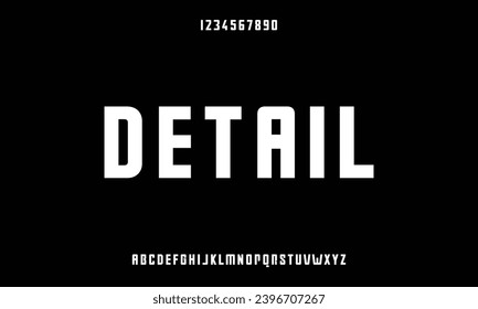 Modern abstract digital alphabet gradient colorful font minimal technology typography creative urban. vector illustration