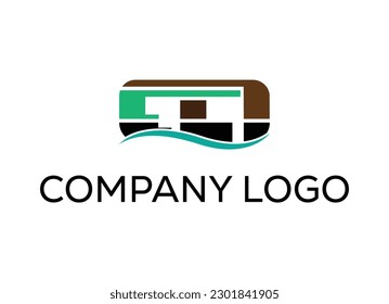 Modern abstract digital logo. typography, Creative logo and  Minimal technology   vector illustration logo.  symbol set for  artist, modern style Awesome logo in shape a template Mode flat.