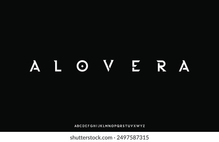 Modern abstract digital tech font. Logo creative font, type, technology, movie, digital, music, movie. Fonts and illustration in vector format.