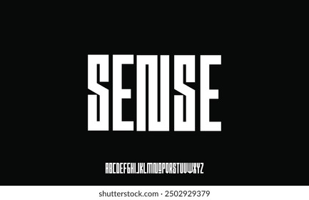 Modern abstract digital tech font. Logo creative font, type, technology, movie, digital, music, movie. Font and illustration in vector format.