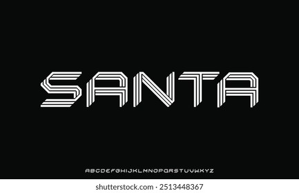 Modern abstract digital tech font. Logo creative font, type, technology, movie, digital, music, movie. Fonts and illustration in vector format. Luxury Font.