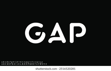 Modern abstract digital tech font. Logo creative font, type, technology, movie, digital, music, movie. Font and illustration in vector format.