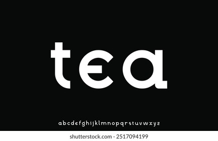 Modern abstract digital tech font. Logo creative font, type, technology, movie, digital, music, movie. Font and illustration in vector format.