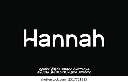 Modern abstract digital tech font. Logo creative font, type, technology, movie, digital, music, movie. Font and illustration in vector format.