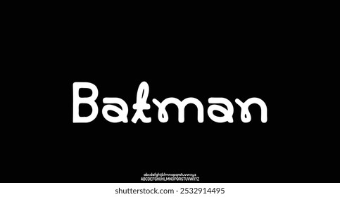 Modern abstract digital tech font. Logo creative font, type, technology, movie, digital, music, movie. Font and illustration in vector format.
