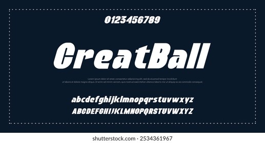 Modern abstract digital tech font. Logo creative font, type, technology, movie, digital, music, movie. Font and illustration in vector format.