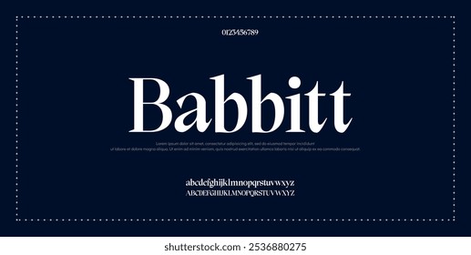 Modern abstract digital tech font. Logo creative font, type, technology, movie, digital, music, movie. Font and illustration in vector format.