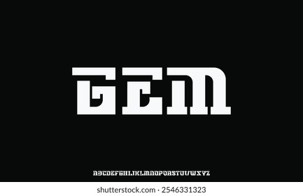 Modern abstract digital tech font. Logo creative font, type, technology, movie, digital, music, movie. Font and illustration in vector format.