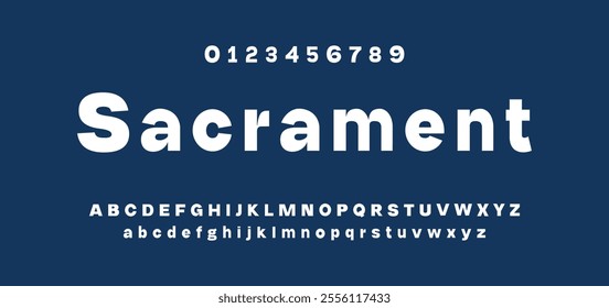 Modern abstract digital tech font. Logo creative font, type, technology, movie, digital, music, movie. Font and illustration in vector format. 